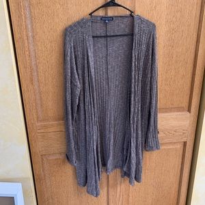 Brown Flowy American Eagle Cardigan